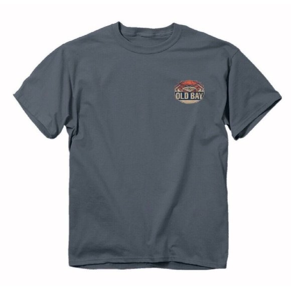 Old Bay Anniversary Short Sleeve T-Shirt - NEW Fast Ship - Picture 2 of 7